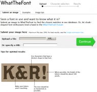 设计师必备的优秀字体识别网站 提高设计效率