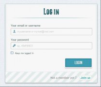 HTML5+CSS3构建的动画切换